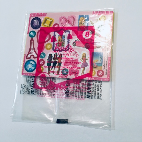 Barbie Life in the Dreamhouse Barbie’s Activity Book Toy 2014 Mattel McDonald’s - Picture 7 of 7